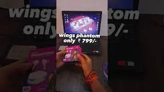 ₹ 799/- only Wings phantom #earbuds #bbdsale2023 #flipkart
