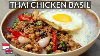 SEVEN Minutes Ready! Basil Chicken Pad Kra Pao Recipe [AUTHENTIC From Thailand]
