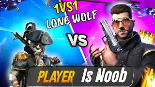 I Challenged For 1VS1 Lone Wolf Gameplay || Free Fire Lone Wolf Gameplay || THE SAHIL GAMING