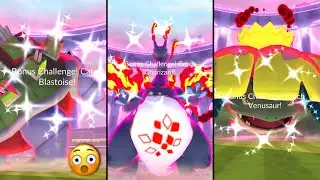 🤯✨️ Alll SHINY Gigantamax forms in pokemon go.