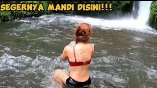 THE REFRESHMENT OF BATHING IN A WATERFALL THAT IS NO LONGER MANAGED || UMEJERO WATERFALL