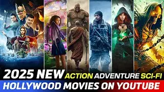 Top 10 Best Hollywood Adventure & Action Movies in Hindi On YouTube | 2025 Hollywood Movies in hindi