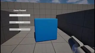 Pause Menu Tutorial Ue 5.5.4