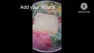 How to make a mayonnaise sandwich with lettuce in it