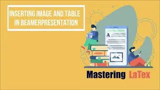 Inserting Image and Table in beamer presentation