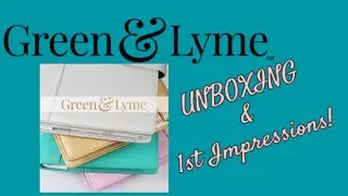 Green&Lyme Planner Unboxing & 1st Impressions!