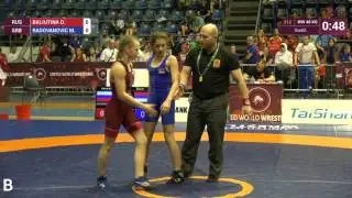 Olga BALIUTINA (RUS) - Mila RADOVANOVIC (SRB).mp4