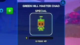 I Finally Got Master Green Hill Chao In Roblox Sonic Speed Simulator