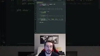 Criar gráficos animados no python #python #shorts