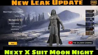 Pubg Mobile New X Suit Moon Night Leak