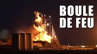SpaceX - Fireball during StarHopper testing! EC