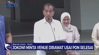 Presiden Jokowi Resmikan 18 Venue PON XXI - SIP 10/09