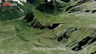 Ultra Tour Monte Rosa ∆ hiking trails ∆ 3d-trail.com/switzerland/
