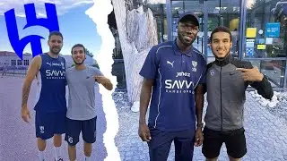 Meeting AlHilal Players