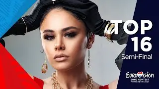 Eurovision 2021 — 1 Semi-Final — Your Top 16