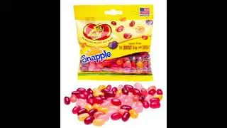 Are these jelly beans made from the best stuff on Earth? | Snapple Jelly Beans Taste Test!
