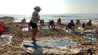 Beach Hatha Yoga Flow ( 3)- 60 Minutes. Yoga for the Whole Body. Yoga en Español  en la Playa (3)