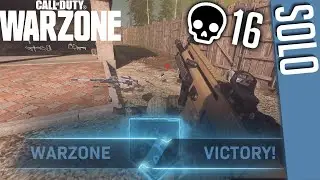 My FIRST SOLO WARZONE WIN was so INTENSE! (Modern Warfare: Warzone)