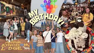 MY 24th BIRTHDAY! AT BOMA at Animal Kingdom Lodge and MAGIC KINGDOM