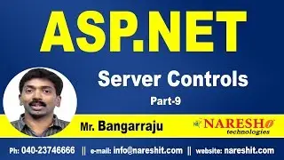 ASP.NET Server Controls Server Transfer Vs Response Redirect Part-9 | ASP.NET Tutorials |Bangar Raju