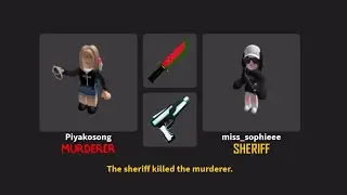 Sheriff Win || 6v6 MM2