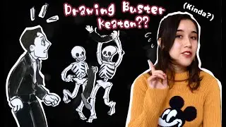 Trying to Draw Cartoon Buster Keaton // Rubber Hose Shenanigans!