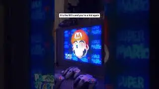 The Mario nostalgia hit you needed 🍄 #shorts #supermario64