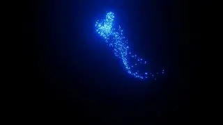 black screen particles effects | dust particles black screen | blue particles