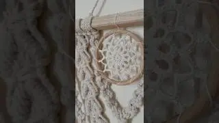 Macrame Wall Hanging Tutorial on my Channel! #macramewallhanging