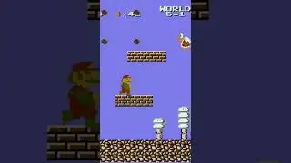 Super Mario All-Stars brick glitch #mario #nintendo #supermarioallstars #supermariobros