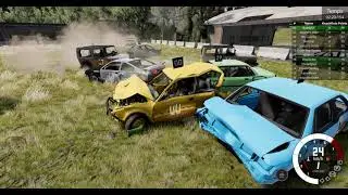 Beamng drive Demolition Derby