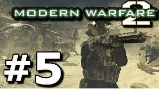 Call of Duty: Modern Warfare 2 - Walkthrough - Part 5 [Mission 5: Takedown] (Commentary)