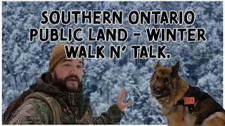 Winter Walk N' Talk on PUBLIC Land with the DOG