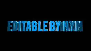 Texto gamer editable CINEMA 4D