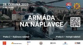 Armáda na Náplavce - pozvánka