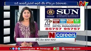 Inter, Bachelors & Masters In Hotel Management | SUN International Institute | Jasthi Srikanth | Ntv