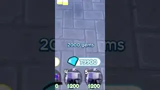 FREE 2000 GEMS in TOILET TOWER DEFENSE