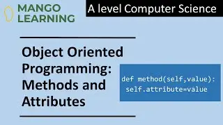 Methods and Attributes in Python OOP