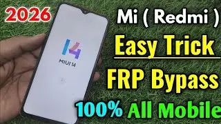 Redmi FRP Bypass ✅ MIUI 14 Without Pc | Redmi 9 Power FRP Bypass Working Trick