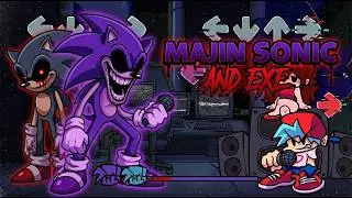 FNF : Majin Sonic And Sonic.EXE Sings Chaotic Endeavors!