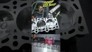 The 2JZ block is done 😉 New video is up on the channel 🔥 #2jzdragster #sptuning #senditpapi