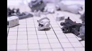 やるプラモ #8 寒ジムを冬季塗りしてみる[前編]