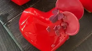 Desserts creations ideas/ Heart cake
