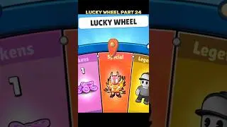 LUCKY WHEEL 💛 Part 24 || Stumble Guys #shorts #stumbleguys #kitkagames #trending