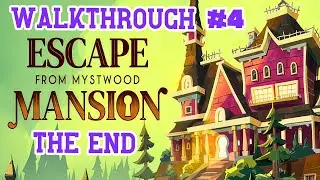 Solving Library puzzles + The End | ESCAPE FROM MYSTWOOD MANSION #4