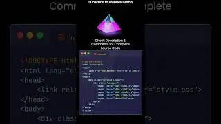 3D Pyramid Loading Animation using HTML & CSS | CSS Loading Animation with Source Code