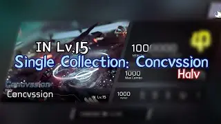 [Tell me your secret!!] Concvssion (IN Lv.15) ALL PERFECT!!【Phigros】