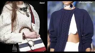 Модное вязание 🧶 Knitwear Fashion Trends: Designer Tops & Pullovers You’ll Love