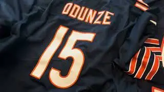DHGate Football Jersey Review - Caleb Williams & Rome Odunze Chicago Bears Jerseys!