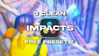 [FREE PRESETS] INSANE IMPACTS for Davinci Resolve✨[NO PLUGINS]